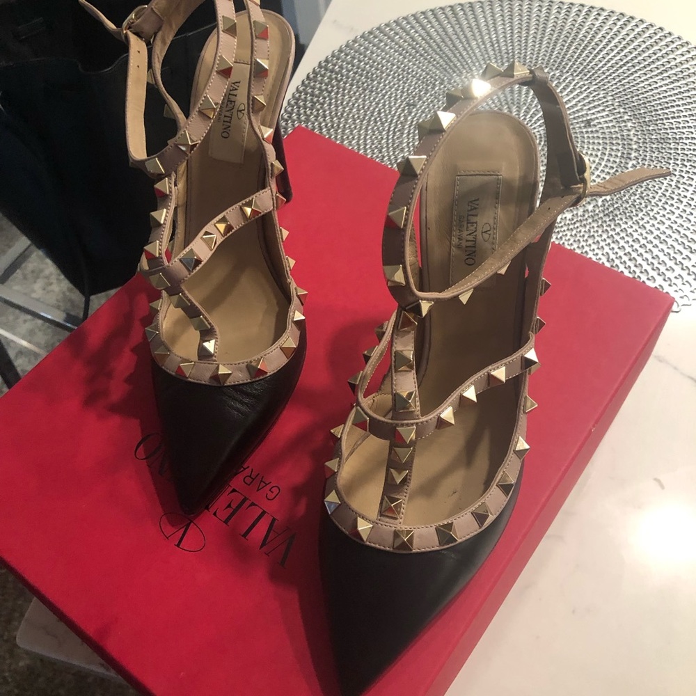 Valentino Rock Stud Pumps